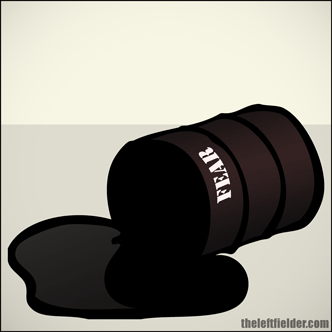 Fear as oil barrel
