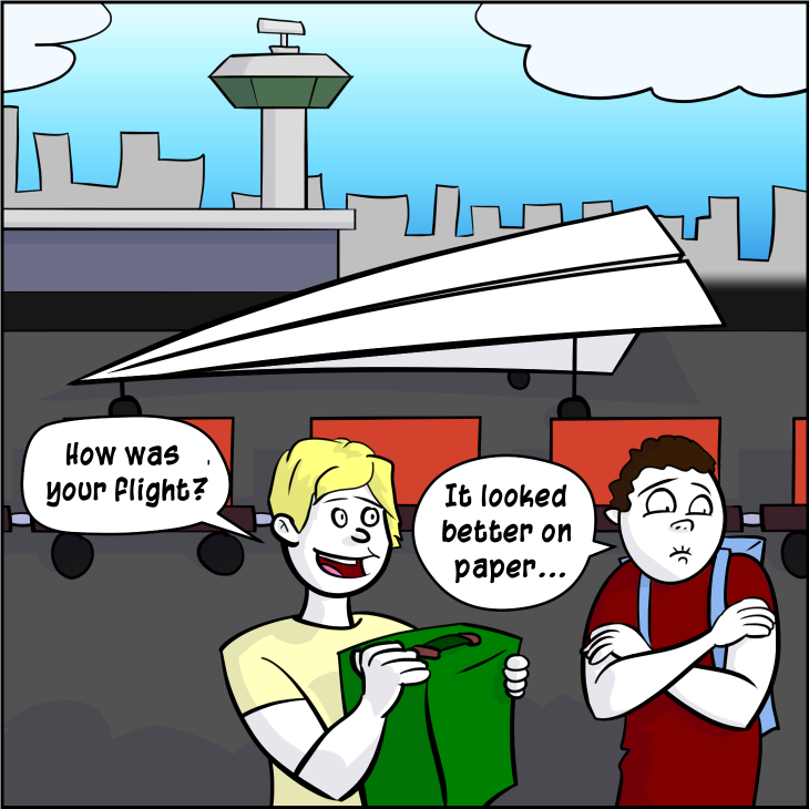 Flying with a budget airline