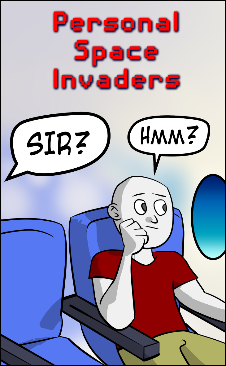 Personal Space Invaders On Planes