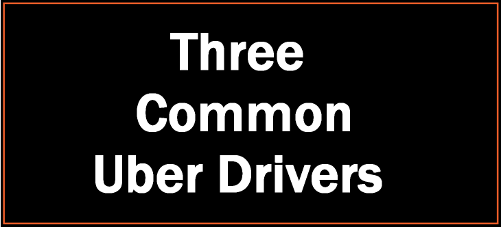 Three common Uber drivers header image