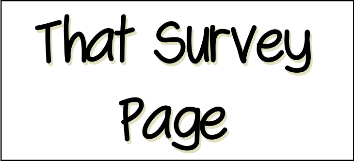 That Survey Page Header Image